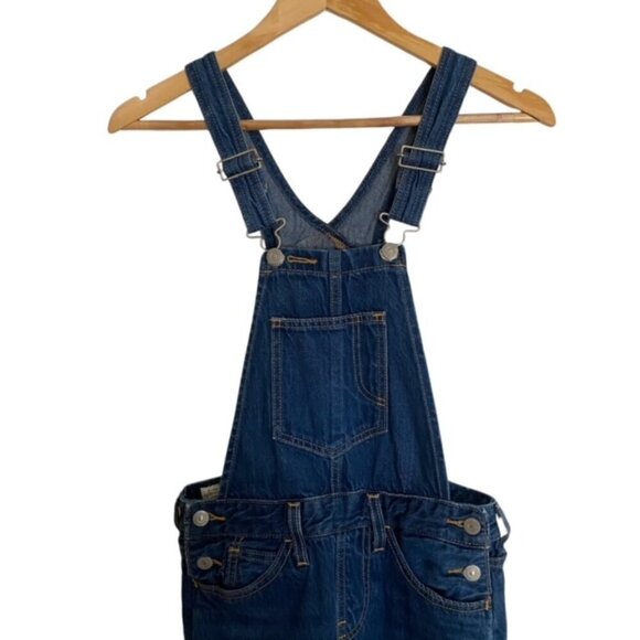 Levi's Original Denim Overalls in Mid Blue XSmall - Picture 4 of 6